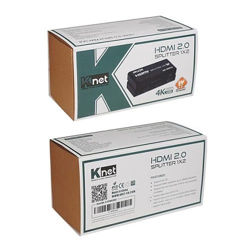 اسپلیتر ۲ پورت HDMI کی نت مدل K-SPHD2002 — تصویر ۳