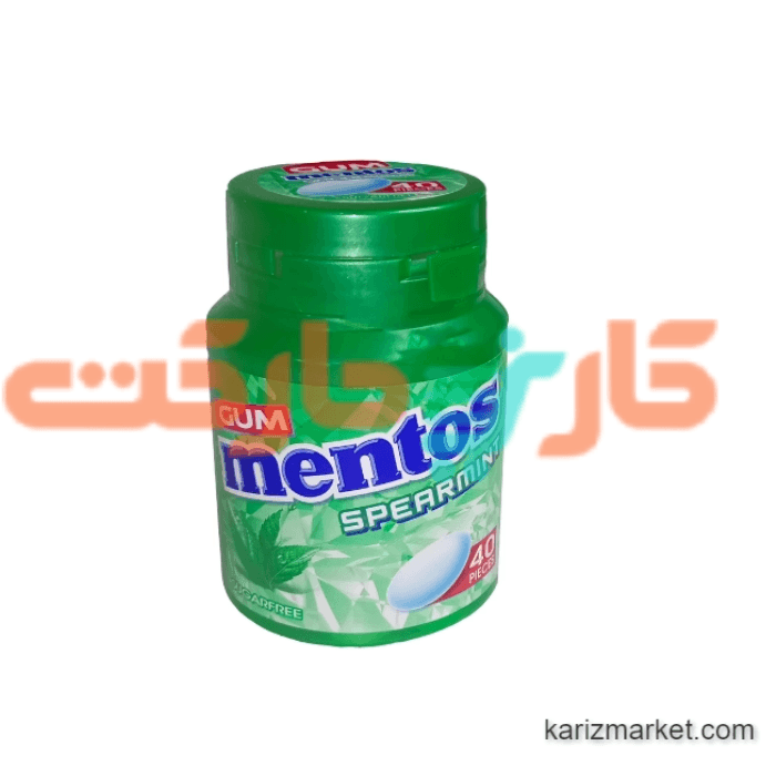 آدامس بدون شکر نعناع منتوس (MENTOS) 56 گرم بسته 40 عددی