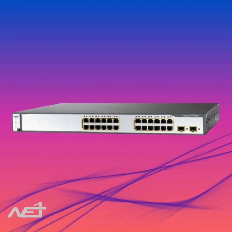سوئیچ سیسکو مدل Cisco Ws_c3750_24ps_s