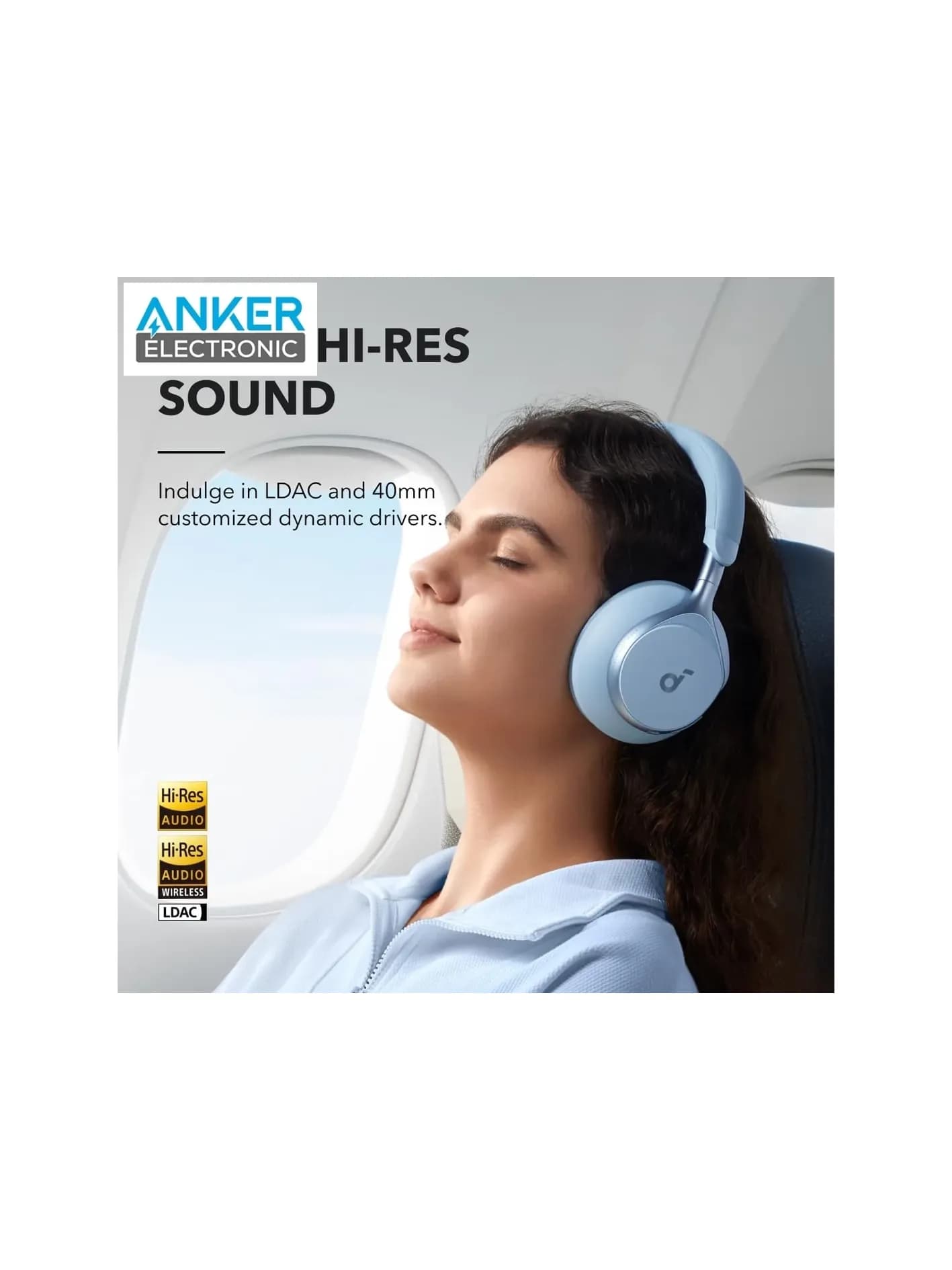 هدفون بی سیم انکر Anker Soundcore Space One مدل A3035031 — تصویر ۲