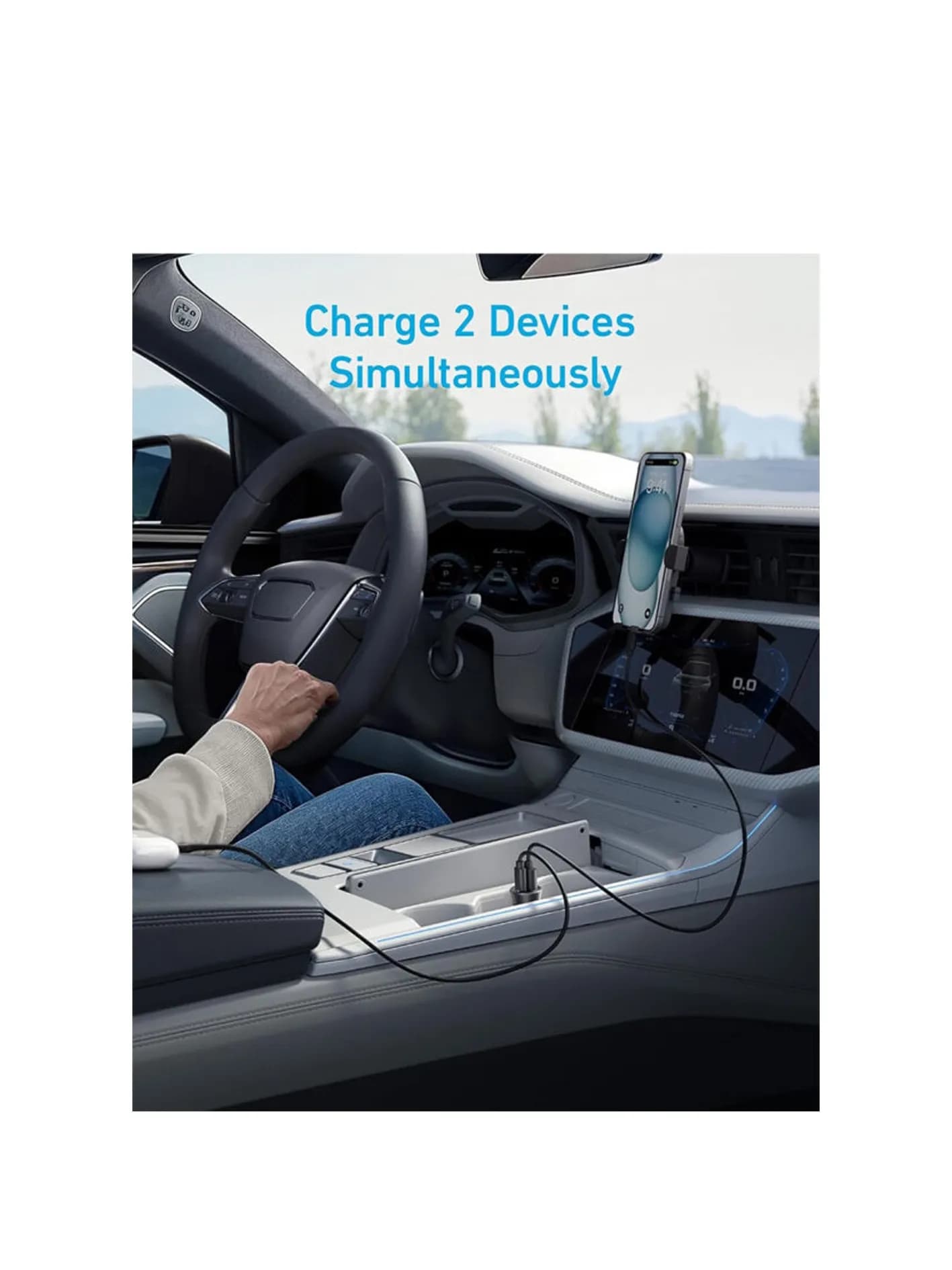 شارژر فندکی 30 وات انکر Anker Car Charger 30W مدل A2741H11 — تصویر ۹