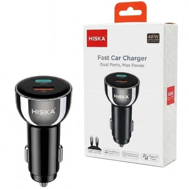 شارژر فندکی هیسکا مدل HISKA-HCC 307 — تصویر ۶