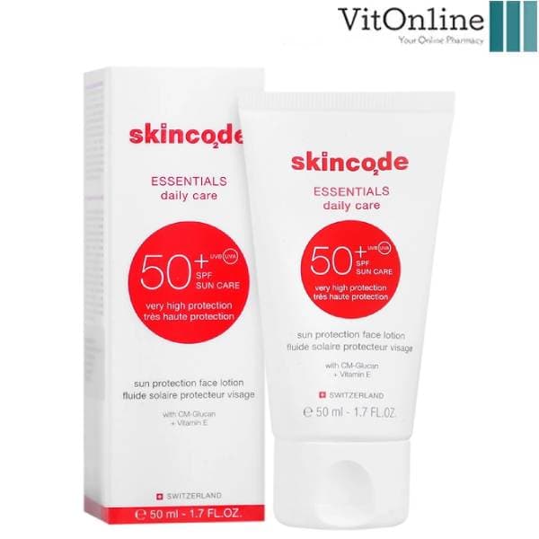 لوسیون ضد آفتاب صورت SPF50 اسکین کد (50 میلی لیتر) — تصویر ۴
