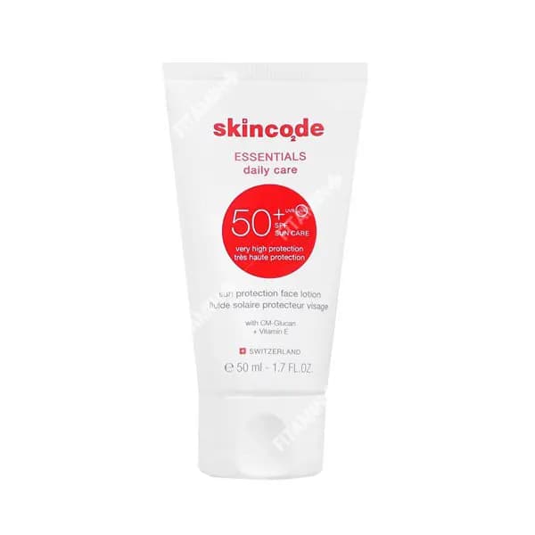 لوسیون ضد آفتاب صورت SPF50 اسکین کد (50 میلی لیتر) — تصویر ۲