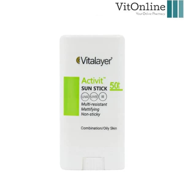 ضد آفتاب استیکی اکتیویت SPF50 ویتالایر15 گرم