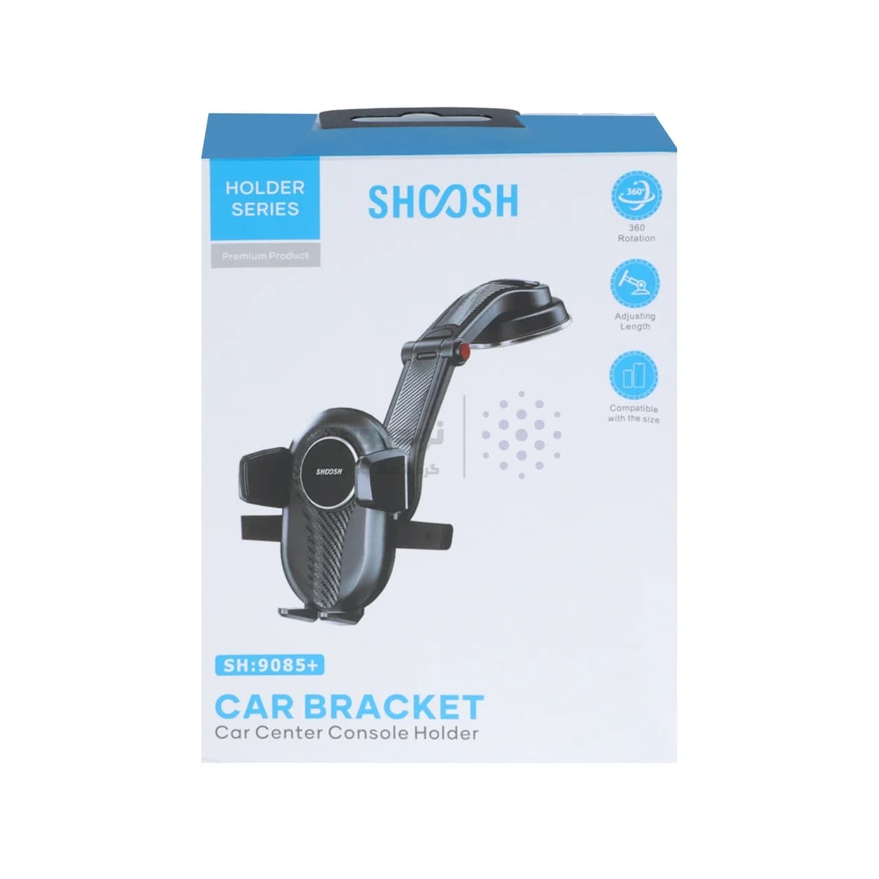 هولدر گوشی موبایل پایه دار Shoosh مدل +SH9085 – مشکی – SMO — تصویر ۵