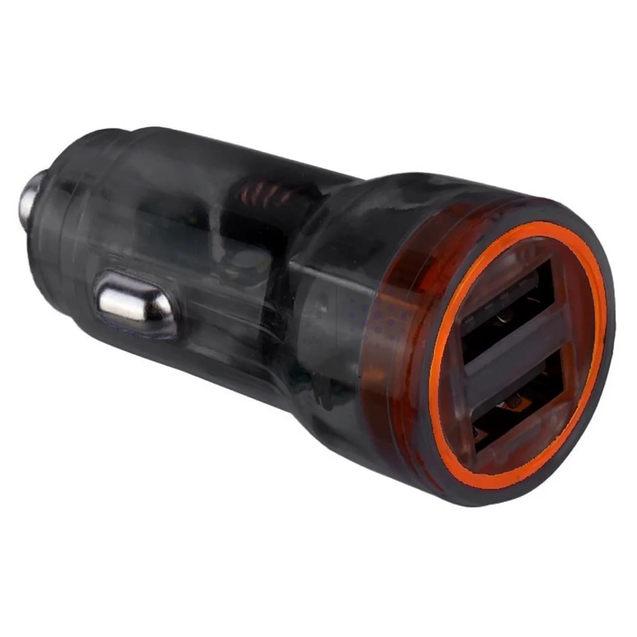 شارژر فندکی دو پورت SKY DOLPHIN مدل SZ24 – مشکی – TCO — تصویر ۲