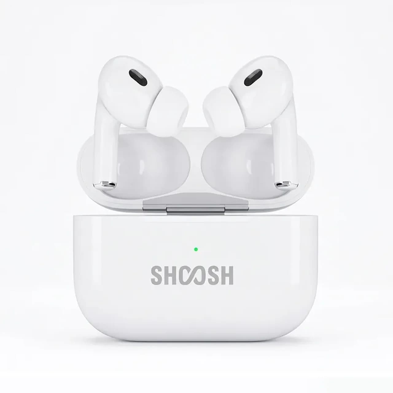 ایرفون بی سیم Shoosh مدل SH-555 ANC+ENC – سفید – SMO — تصویر ۵