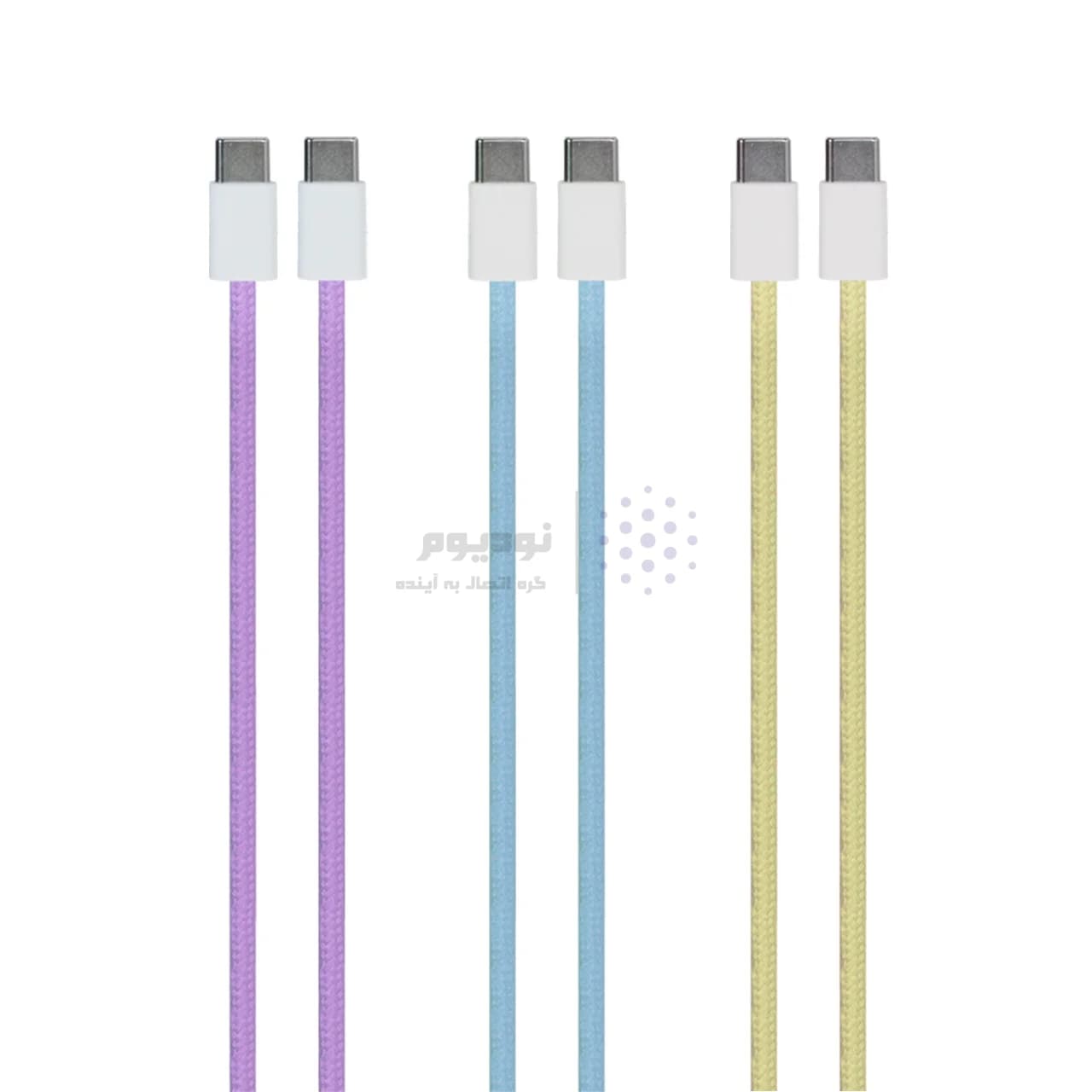 کابل شارژ آیفون 16 SMO – Type-C To Type-C (در رنگ های مختلف) — تصویر ۲