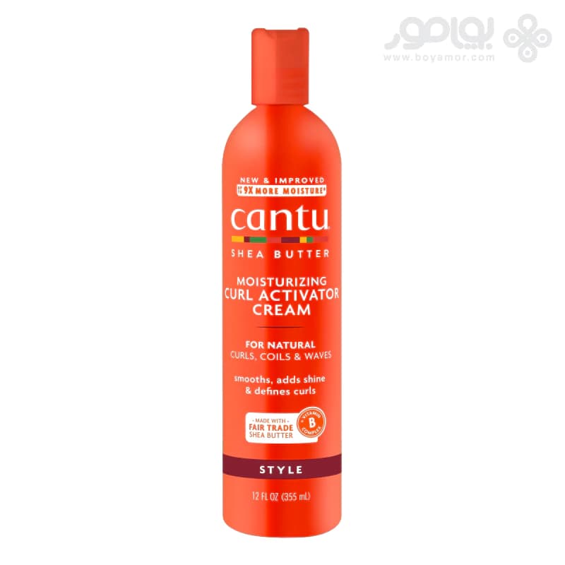 کرم اکتیواتور موی موهای فر کانتو CURL ACTIVATOR حاوی شی باتر — تصویر ۵