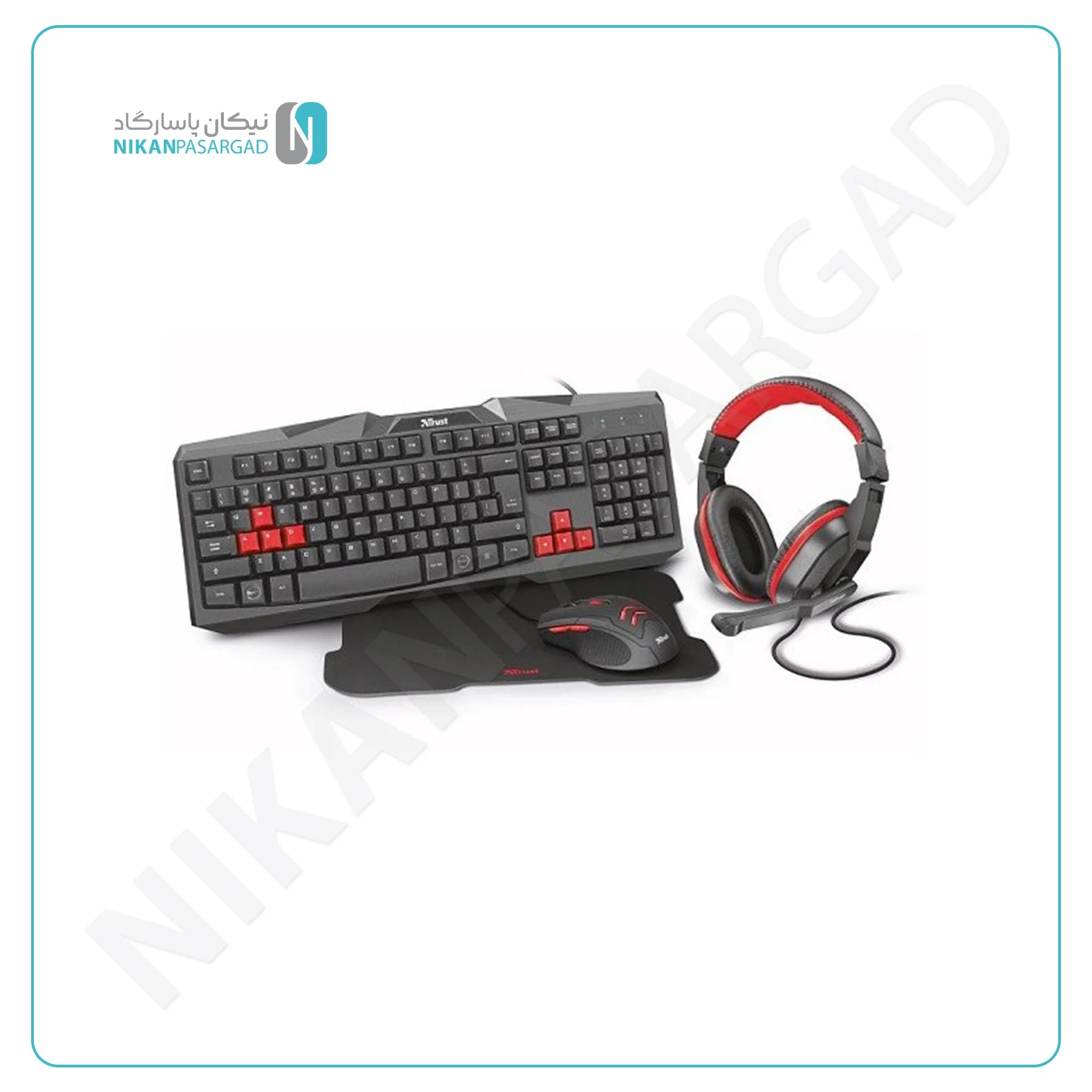 ست گیمینگ تراست مدل Trust BUNDLE ZIVA 4 IN 1 — تصویر ۲