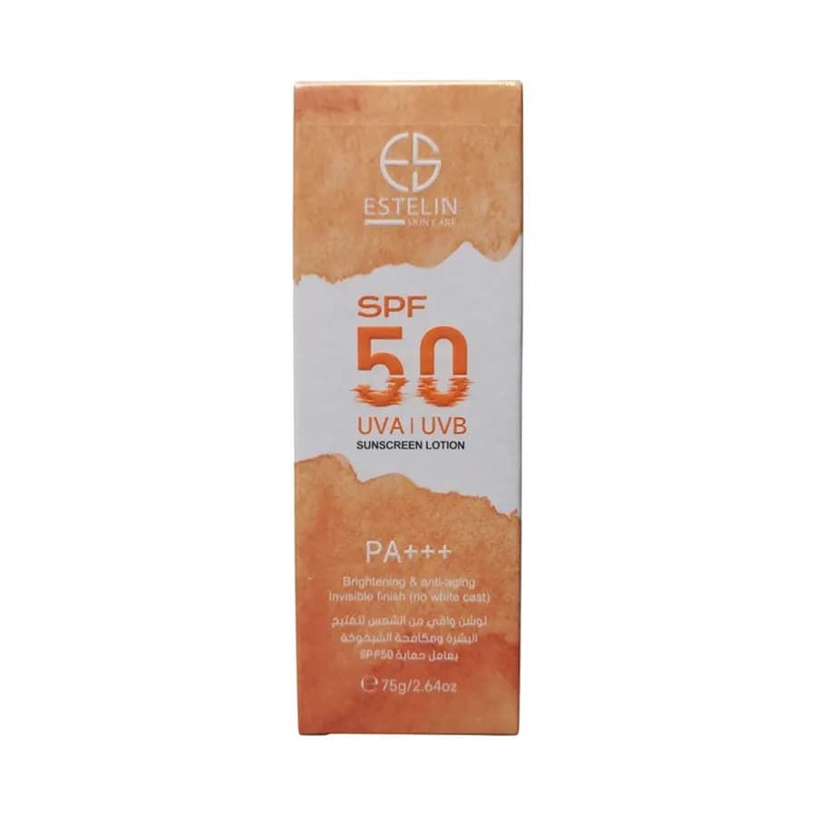 لوسیون ضد آفتاب استلین – روشن‌کننده و ضد پیری SPF 50