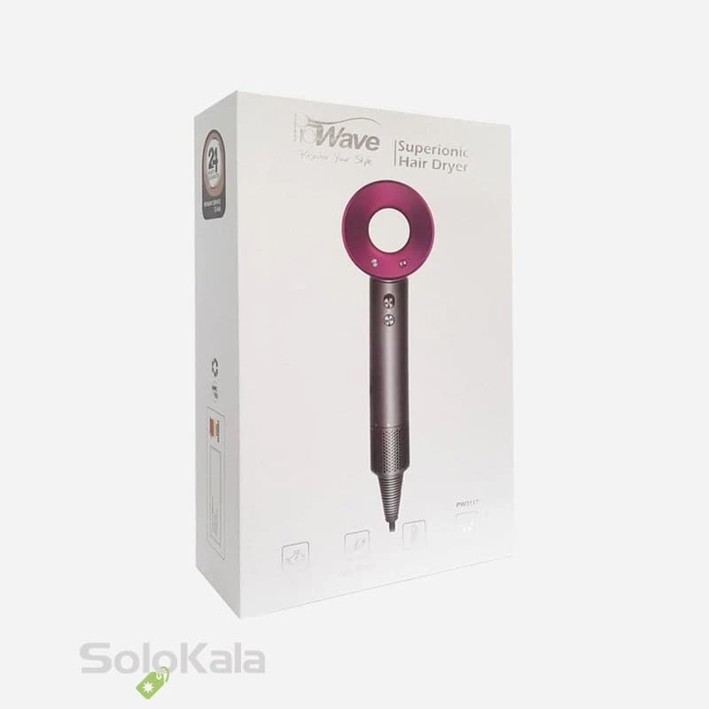 سشوار حرفه ای پروویو مدل PW-3117 بدون پره BLDC — تصویر ۷