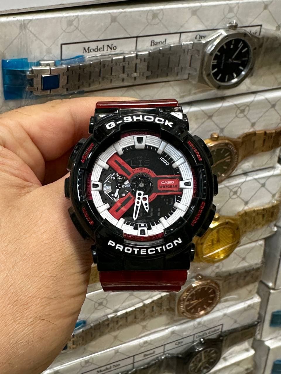 ساعت اسپرت جی شاک مدل GA-110 دارای ساعت جهانی کیفیت عالی در رنگ بندی متنوع کد 1924819 — تصویر ۷