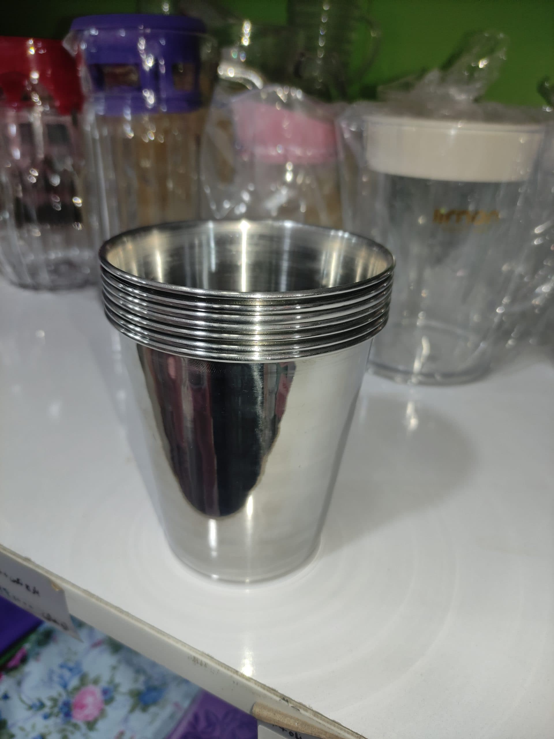 لیوان یخ استیل بزرگ