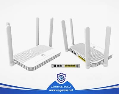 مودم فیبر نوریHG8245W5-6T آکبند با پچ کورد — تصویر ۳