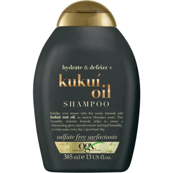 شامپو کوکو اویل اوجی ایکس – ogx hydrate & defrizz kukui oil shampoo — تصویر ۴