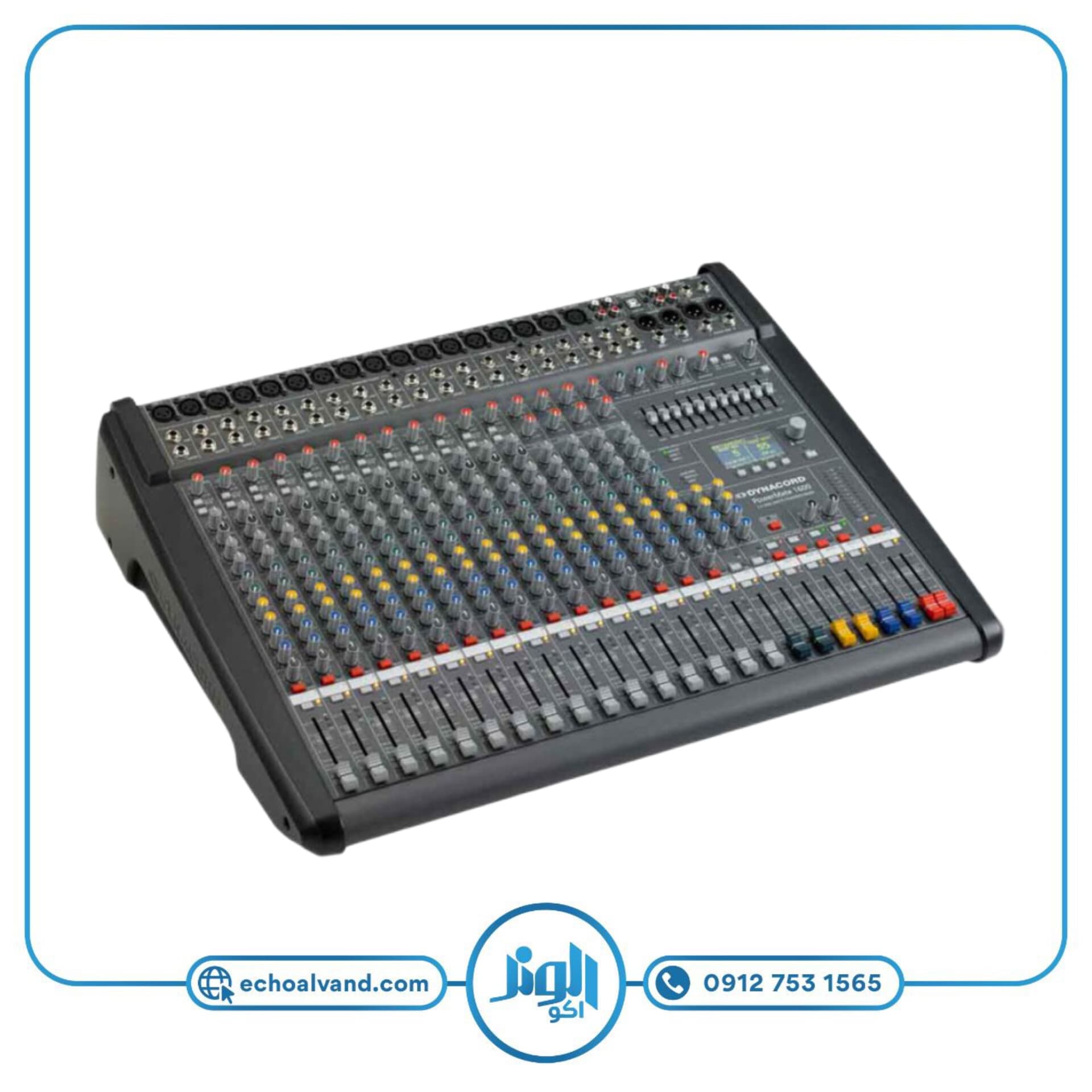 پاورمیکسر دایناکورد تایوانی مدل PM1600-3 گرید1 — تصویر ۴