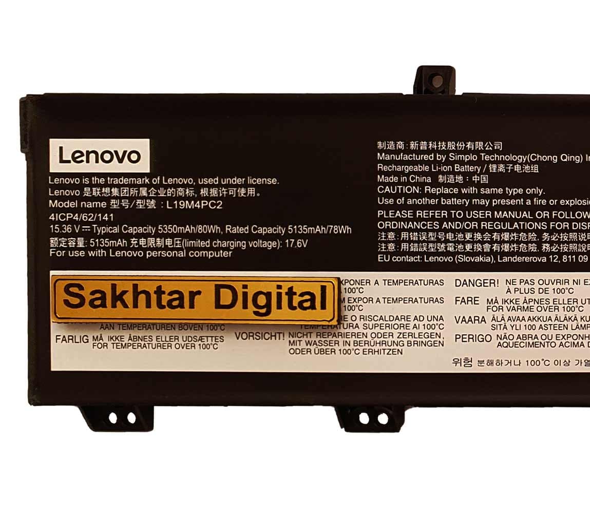 باتری اورجینال لپ تاپ لنوو Lenovo Legion 5 — تصویر ۴