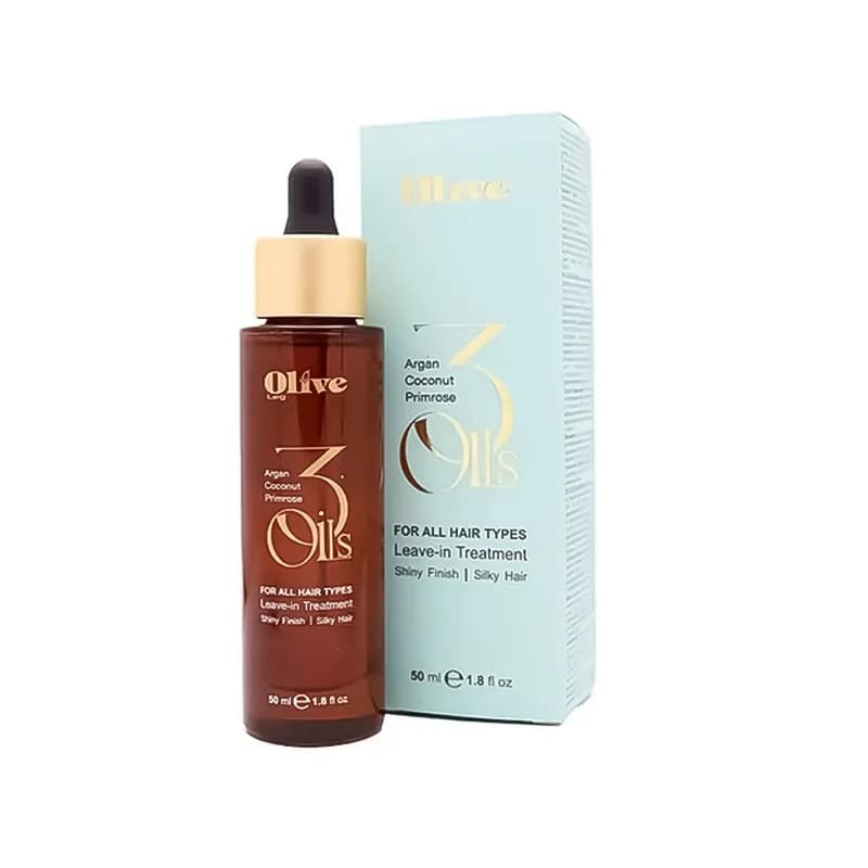روغن تقویت کننده مو الیو مدل oil 3 حجم 50 میلی لیتر Olio Oil 3 Strengthening Hair Oil