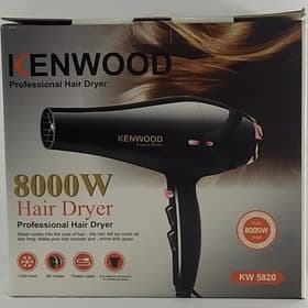 سشوار کنوود مشکی 8000 وات کی دبلیو KW 5820 — تصویر ۲