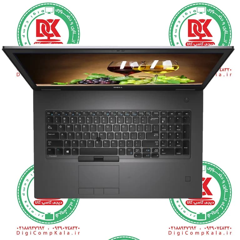 لپ تاپ 17.3 اینچ دل Dell Precision 7740 Intel Core i7 9850H NVIDIA Quadro RTX 4000 8GB | NVIDIA Quadro RTX 3000 6GB FullHD IPS نسل 9 ا — تصویر ۳