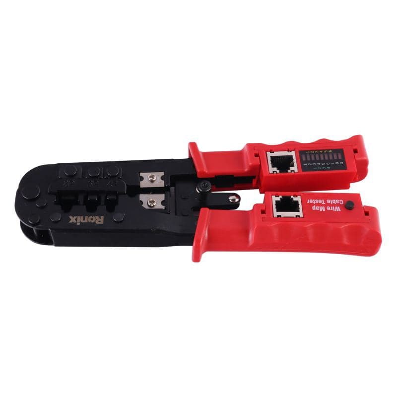 انبر سوکت زن تلفن و شبکه رونیکس مدل RH-1831 — تصویر ۶