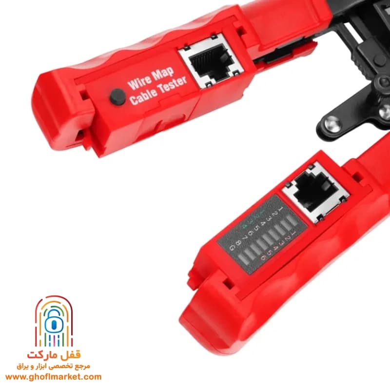 انبر سوکت زن تلفن و شبکه رونیکس مدل RH-1831 — تصویر ۳