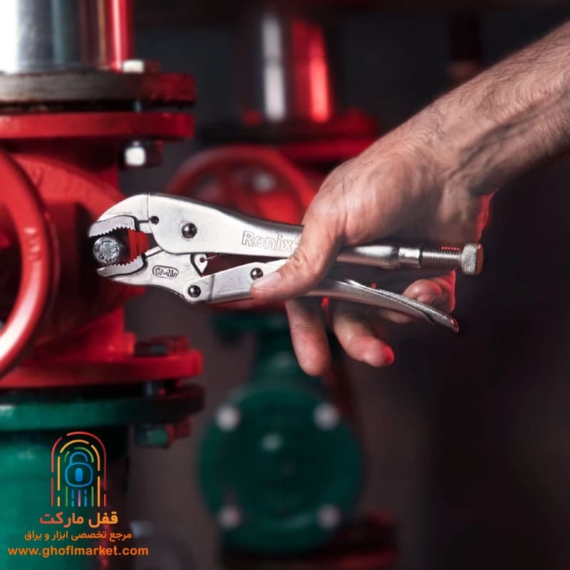 انبر قفلی 10 اینچ دینامیک رونیکس مدل RH-1413 — تصویر ۵