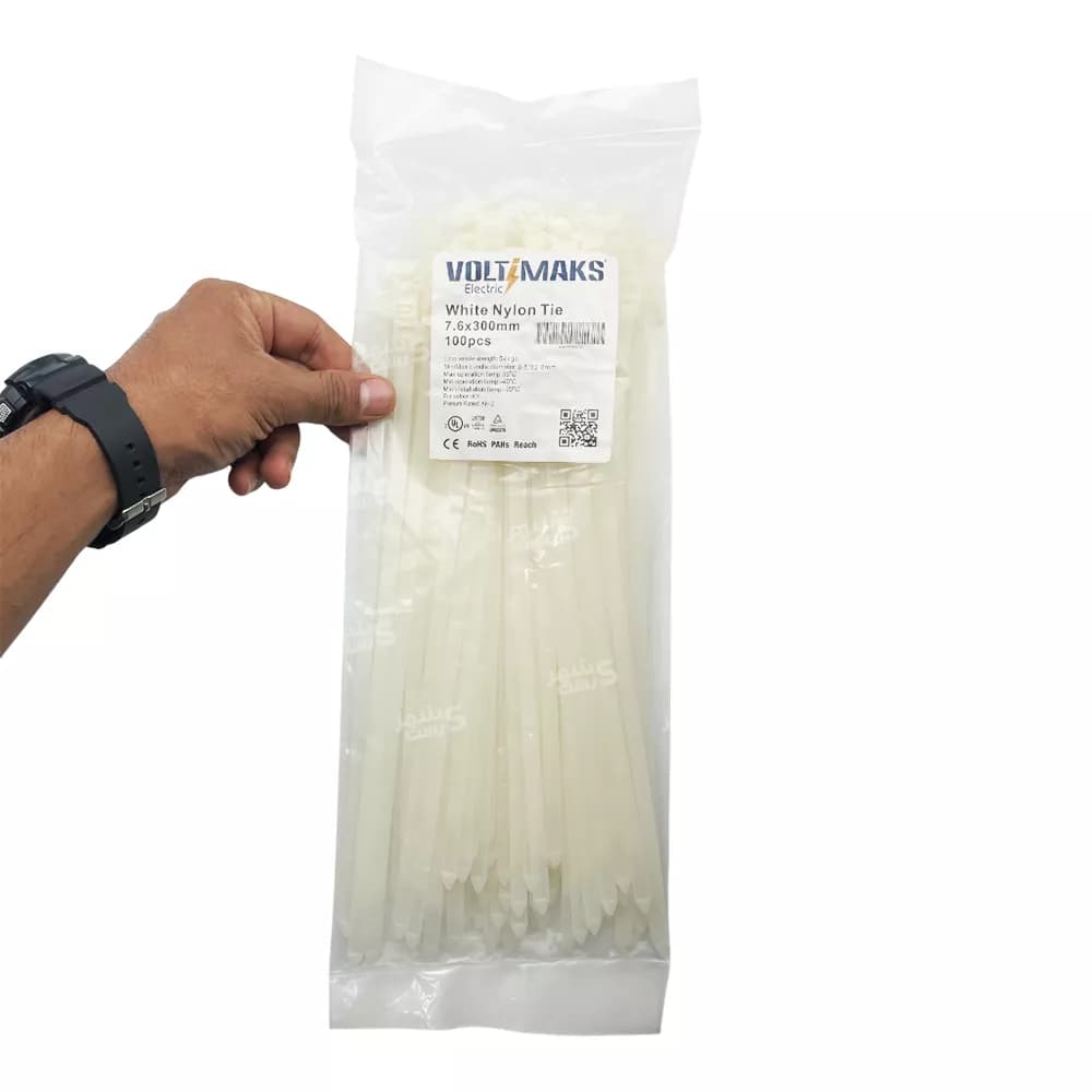 بست کمربندی ولتی مکس 30سانتیمتر عرض 7.6میلیمتر (VOLTIMAKS) — تصویر ۱۰