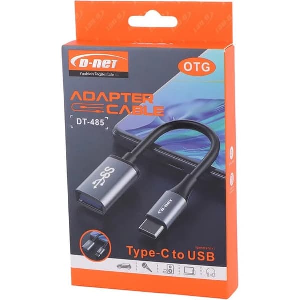 کابل OTG TYPE C دی نت مدل DT-485 — تصویر ۱۱