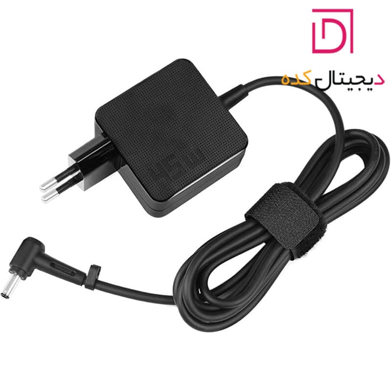 شارژر استوک لپ تاپ ایسوس 45W | برند ASUS | ولتاژ 19V 2.37A | سرفیش 3.0 * 4.5 میلی متر — تصویر ۲