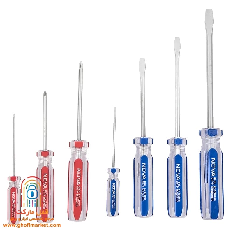 مجموعه 7 عددی پیچ گوشتی نووا مدل 1-NTS 1015 — تصویر ۵