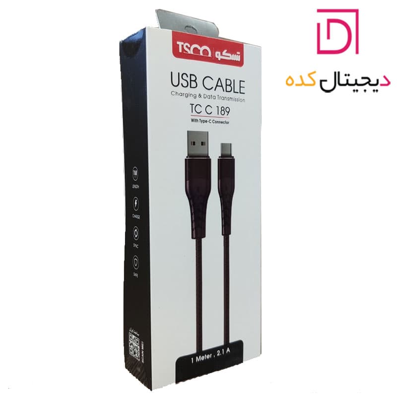 کابل شارژر تسکو TCC-189 — تصویر ۳
