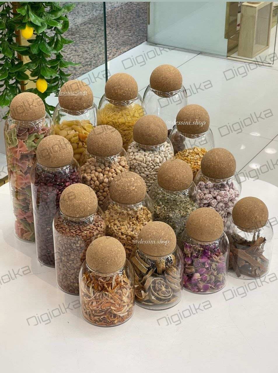 ست بانکه پیرکس درب توپی چوب پنبه ای — تصویر ۳