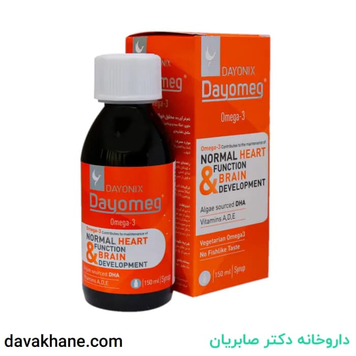 شربت امگا 3 دیومگ دایونیکس فارما 150 میلی لیتری