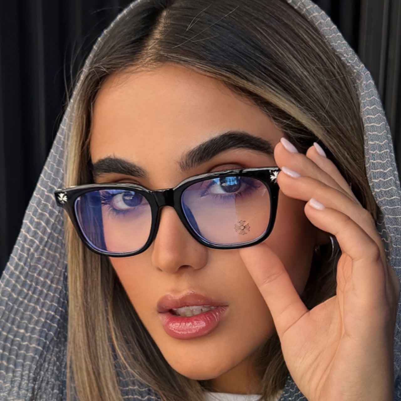 فریم عینک طبی کروم هارتز کد Chrome Hearts 2273 — تصویر ۱۰