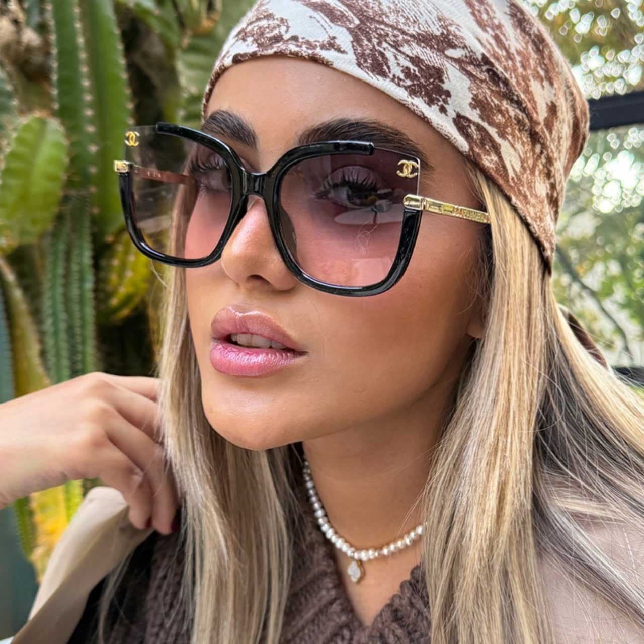 عینک آفتابی زنانه چنل کد Chanel 3217 — تصویر ۱۰