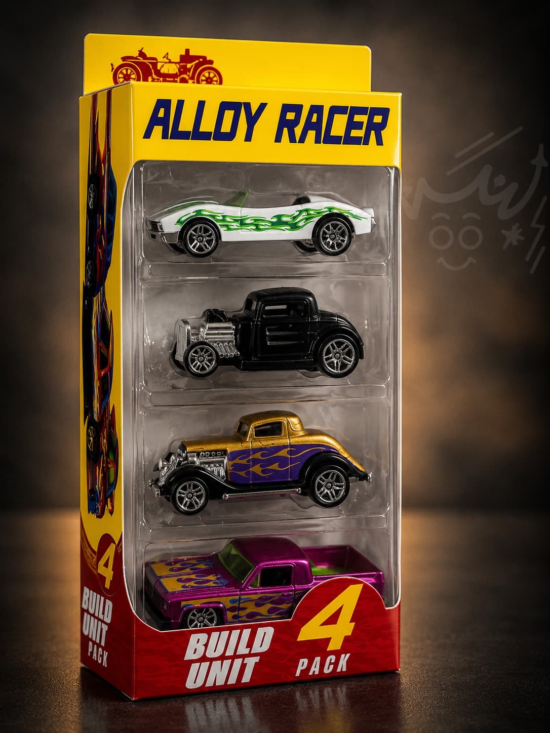 ست ماشین فلزی ۴ تایی ALLOY RACER — تصویر ۱۰