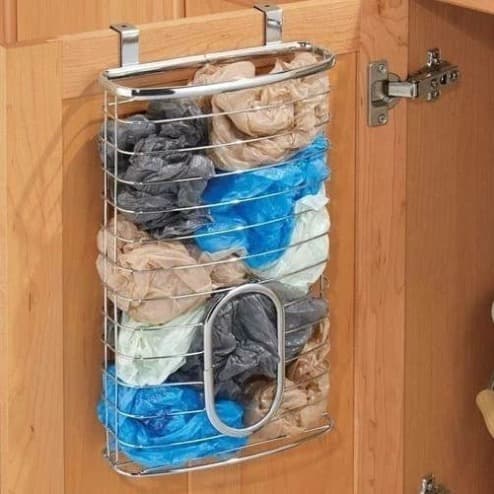 نظم دهنده کیسه پلاستیکی آویز استیل W234 — تصویر ۵
