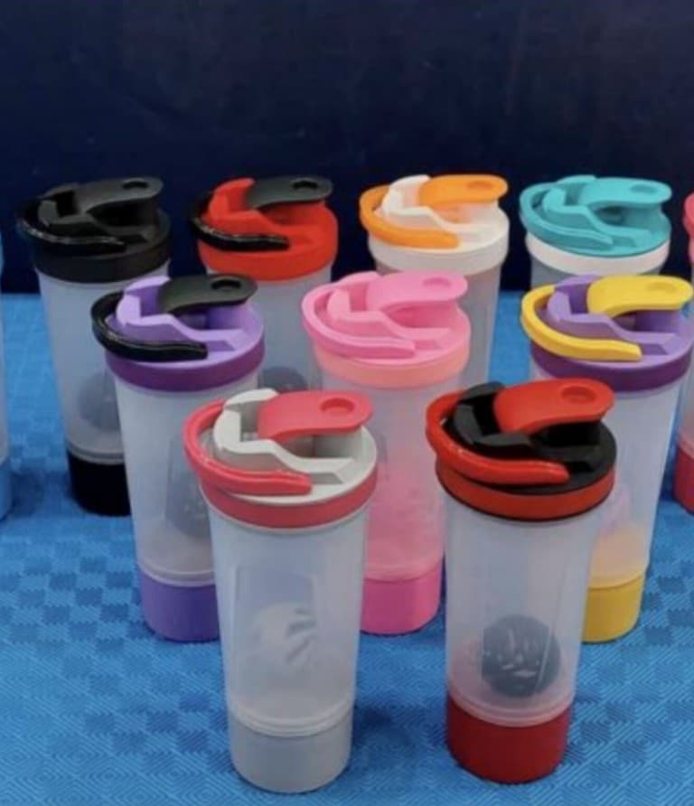 قمقمه شیکر پاستیلی همزن دار کد X9010 — تصویر ۸