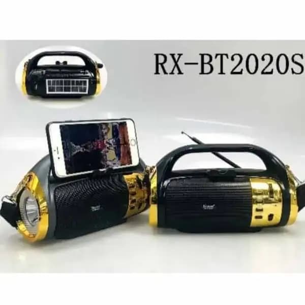 رادیو اسپیکر گولون مدل RX-BT2020S + سولار — تصویر ۱۲