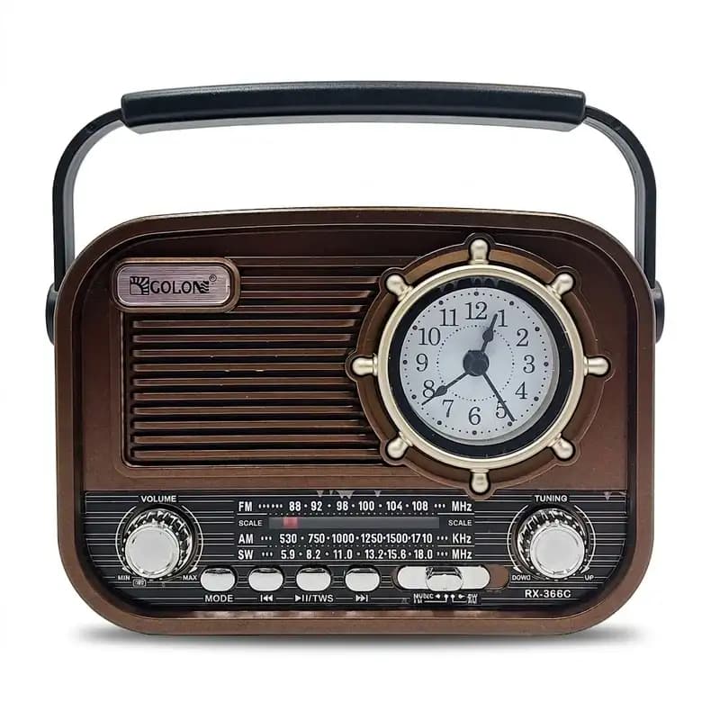 رادیو FM، AM، SW گولون مدل RX-366C دارای پورت USB