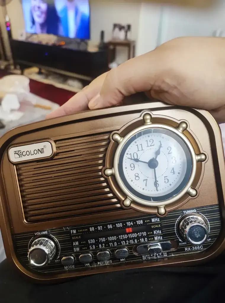 رادیو FM، AM، SW گولون مدل RX-366C دارای پورت USB — تصویر ۶