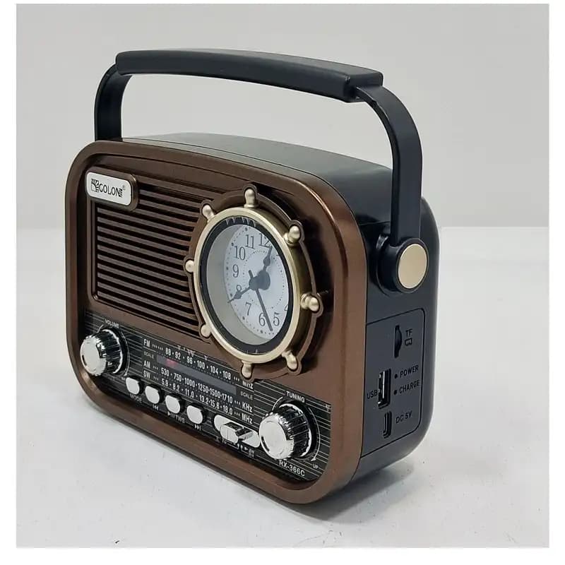 رادیو FM، AM، SW گولون مدل RX-366C دارای پورت USB — تصویر ۴