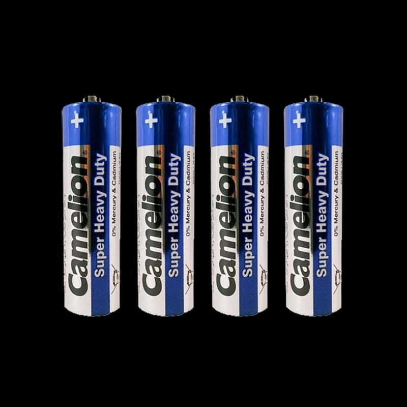 باتری‌ نیم قلمی آلکالاین Camelion مجموعه 4 عددی Digi Alkaline — تصویر ۴