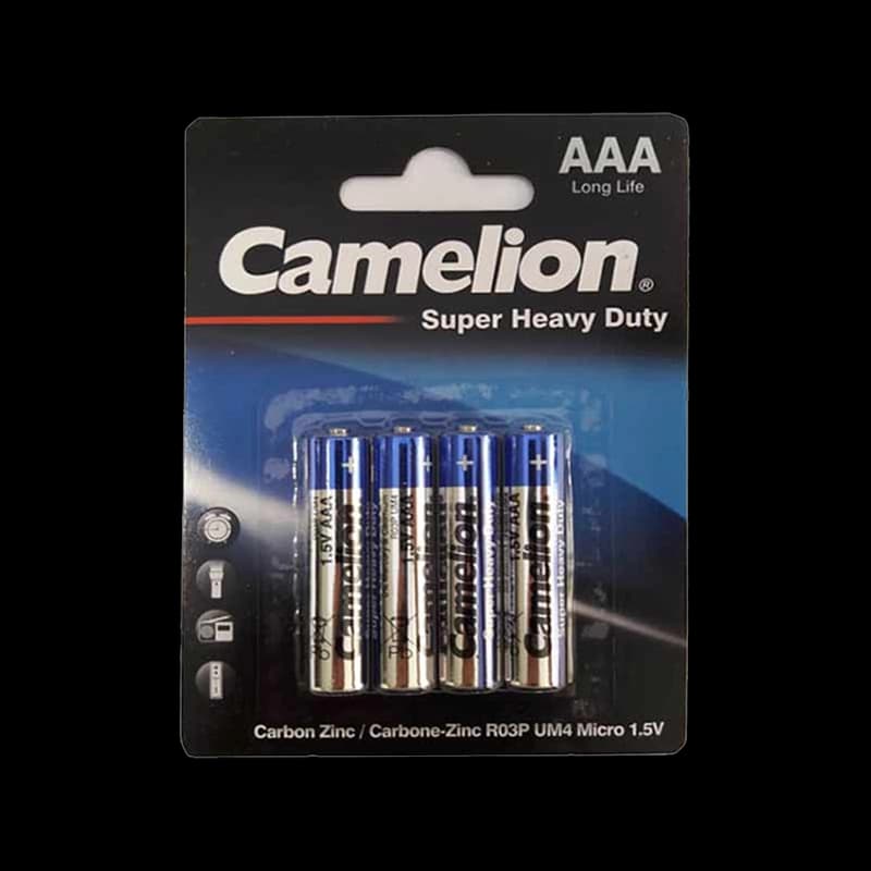 باتری‌ نیم قلمی آلکالاین Camelion مجموعه 4 عددی Digi Alkaline
