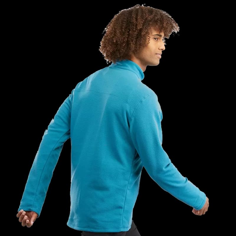پلار نیم زیپ کچوا مدل Quechua Fleece MH100 — تصویر ۶