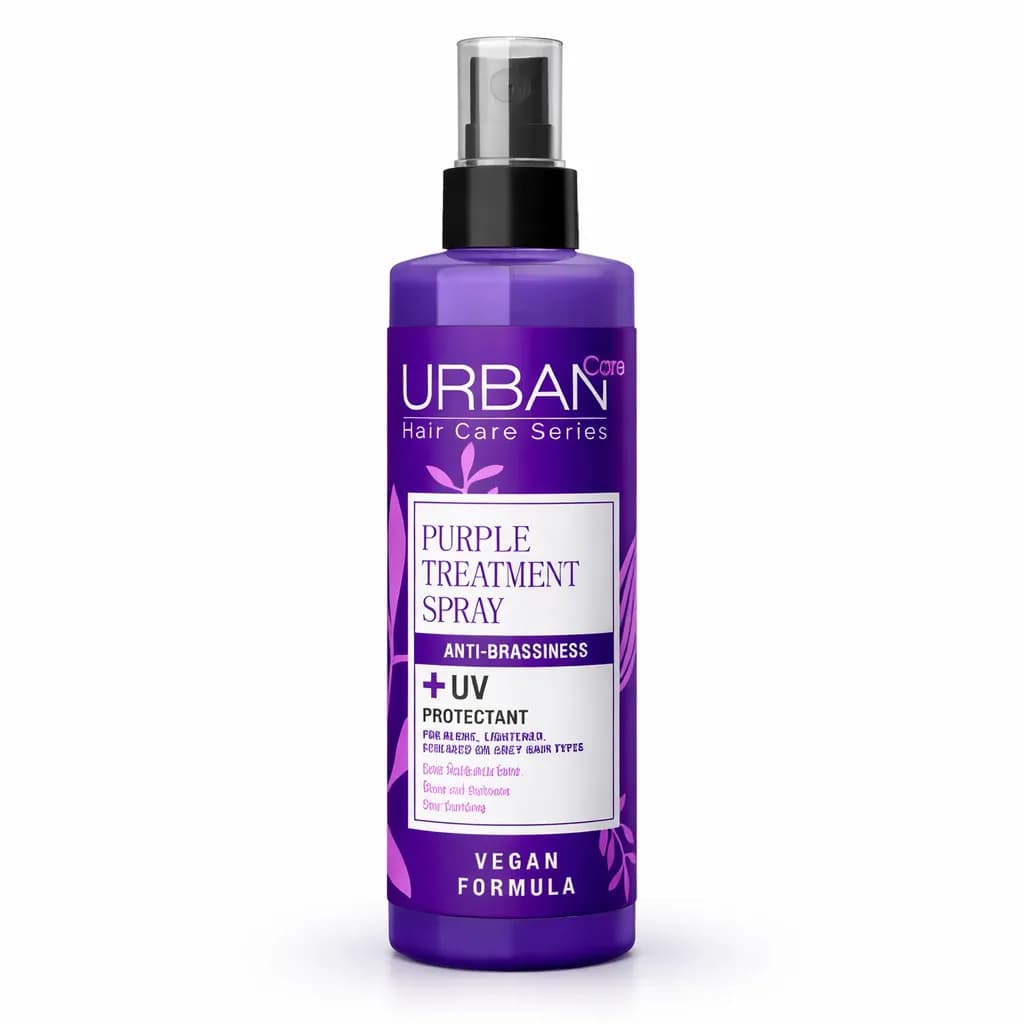 اسپری دوفاز ضد زردی اوربن کر Urban Care مدل Purple Treatment حجم 200 میل — تصویر ۳