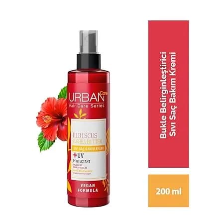 اسپری دوفاز اوربن کر Urban Care موهای فر عصاره گل ختمی و شی باتر حجم 200 — تصویر ۵